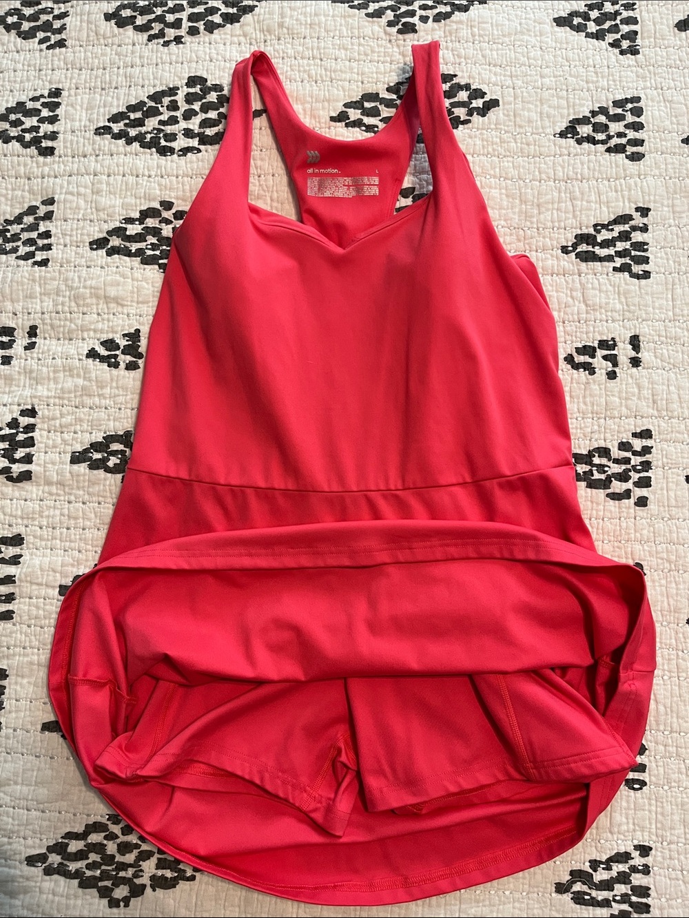 all in motion Red Racerback Active Dress